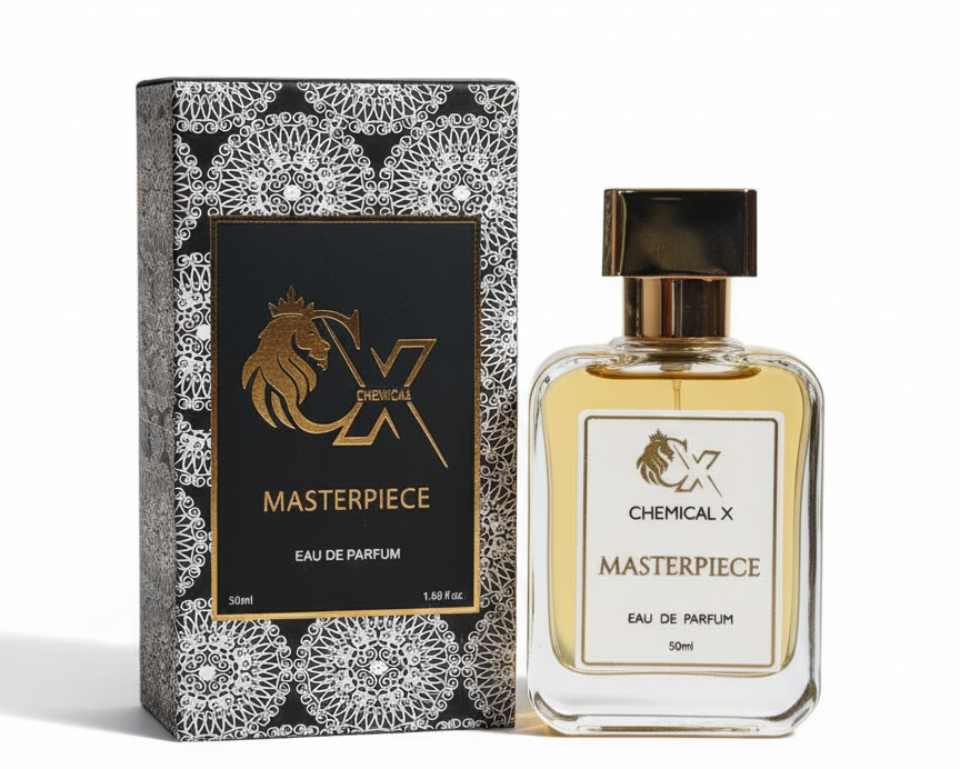 Chemical X | Masterpiece | Eau De Parfum | Luxury Unisex Long-Lasting Perfume for Men & Women, 50ml