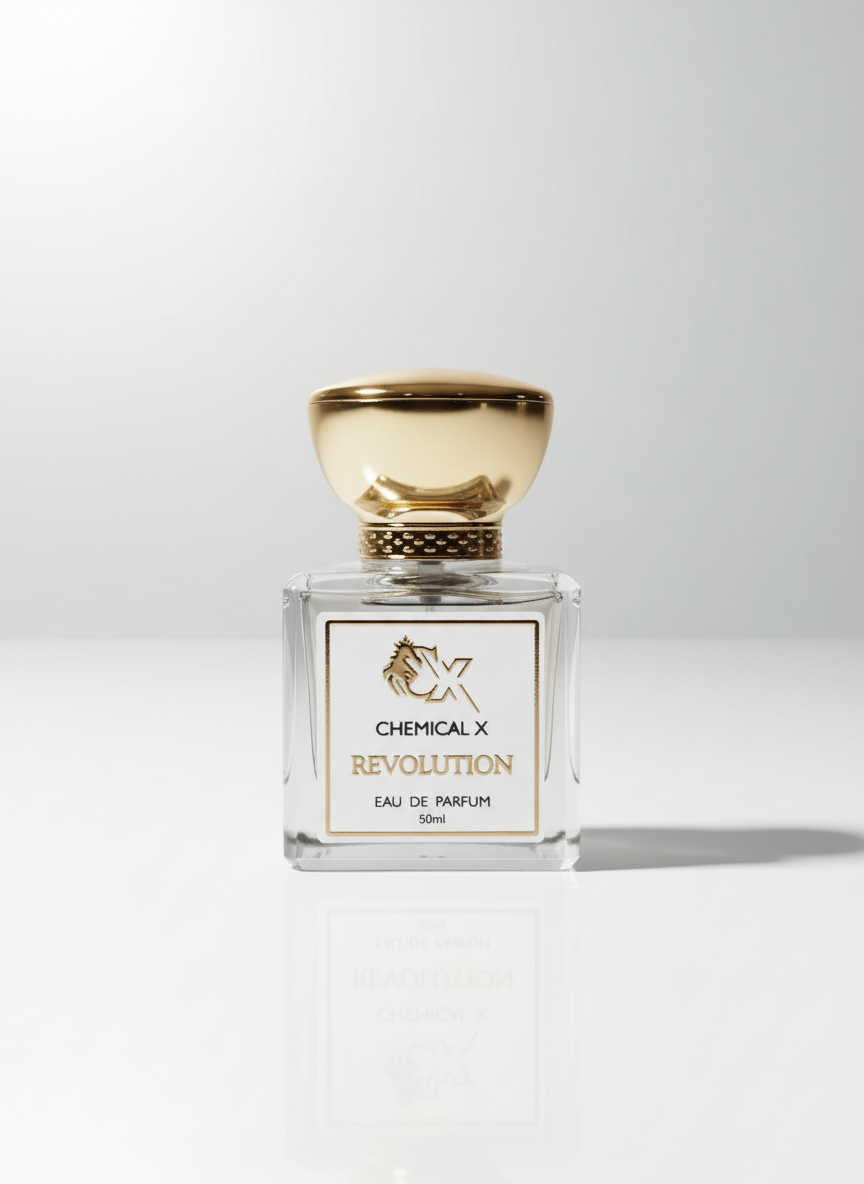 Chemical X | Revolution | Eau De Parfum | Premium Unisex Perfume with Fresh, Powerful & Long-Lasting Notes, 50ml