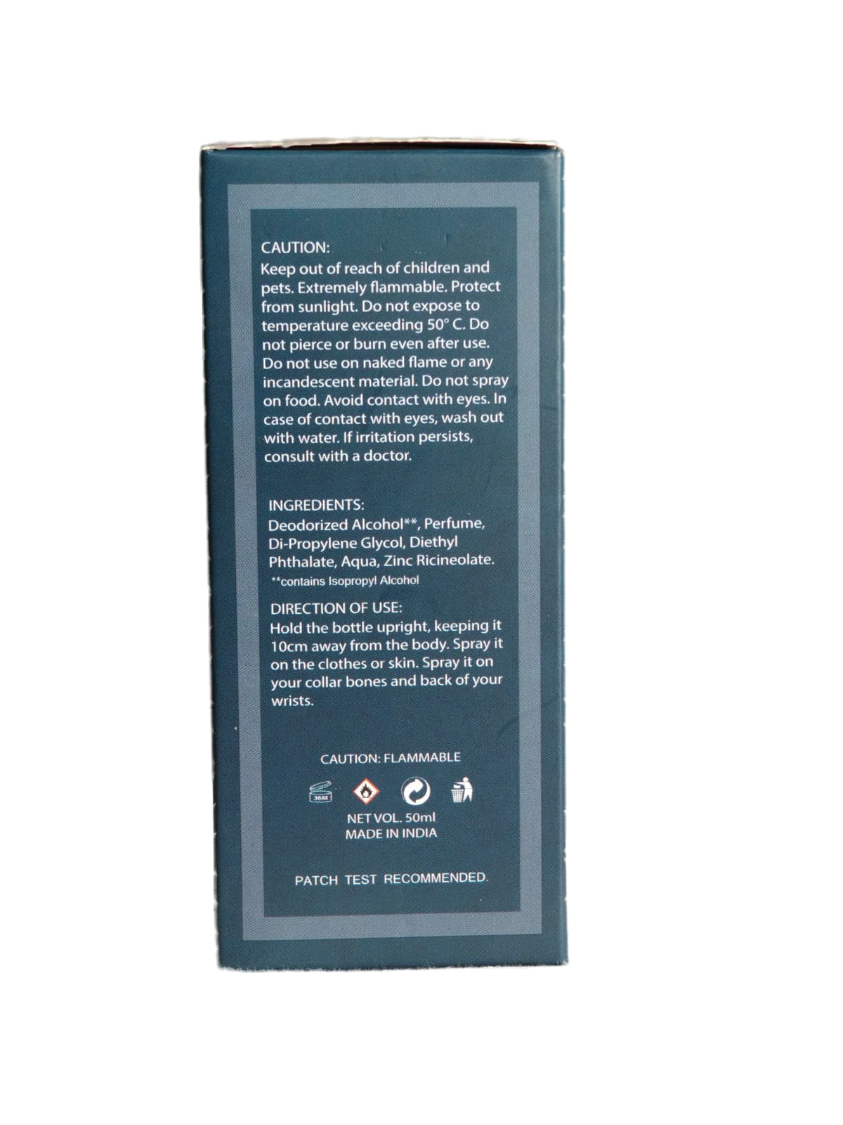 Chemical X | Emperor | Eau De Parfum | Power-Packed Luxury Unisex Perfume with Long-Lasting Fresh Notes, 50ml