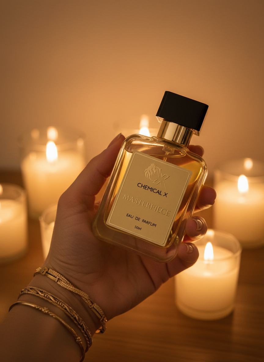 Chemical X | Masterpiece | Eau De Parfum | Luxury Unisex Long-Lasting Perfume for Men & Women, 50ml