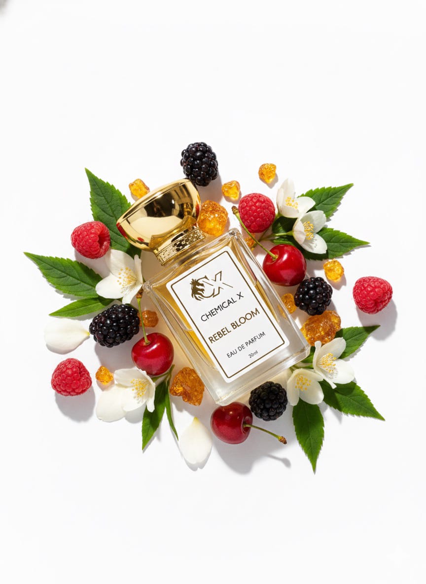 Chemical X | Rebel Bloom | Eau De Parfum | Bold Floral Unisex Perfume with Sensual & Long-Lasting Notes, 50ml