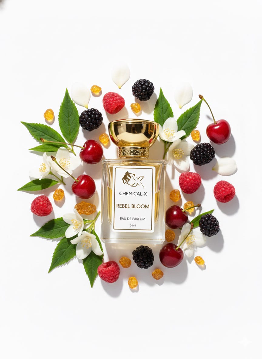 Chemical X | Rebel Bloom | Eau De Parfum | Bold Floral Unisex Perfume with Sensual & Long-Lasting Notes, 50ml