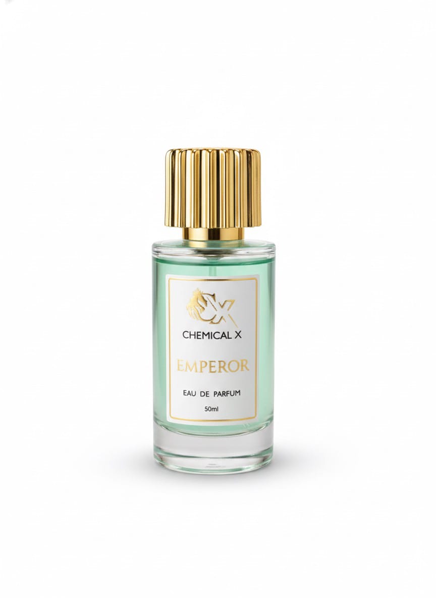 Chemical X | Emperor | Eau De Parfum | Power-Packed Luxury Unisex Perfume with Long-Lasting Fresh Notes, 50ml