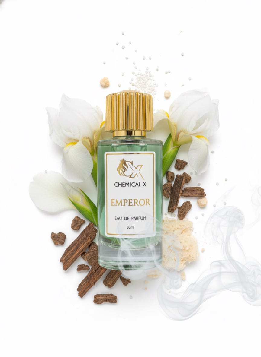 Chemical X | Emperor | Eau De Parfum | Power-Packed Luxury Unisex Perfume with Long-Lasting Fresh Notes, 50ml