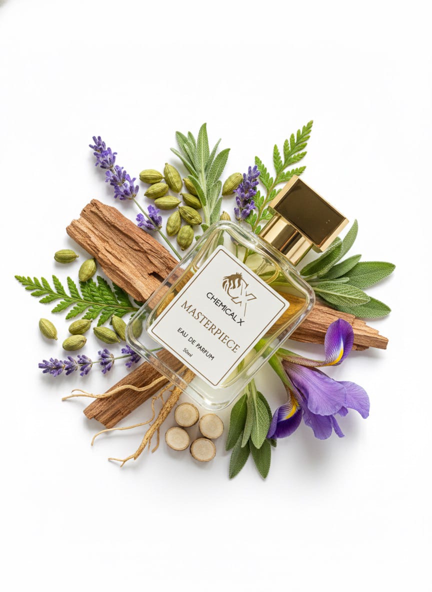 Chemical X | Masterpiece | Eau De Parfum | Luxury Unisex Long-Lasting Perfume for Men & Women, 50ml