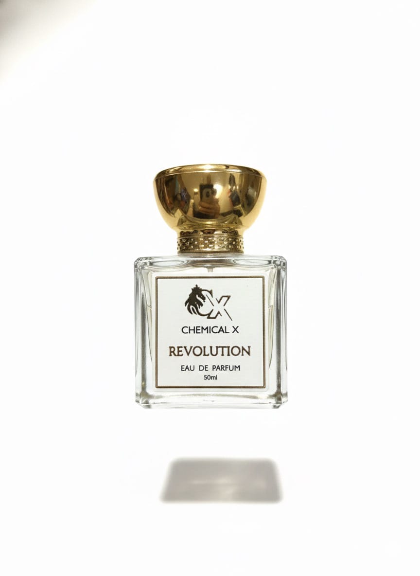 Chemical X | Revolution | Eau De Parfum | Premium Unisex Perfume with Fresh, Powerful & Long-Lasting Notes, 50ml